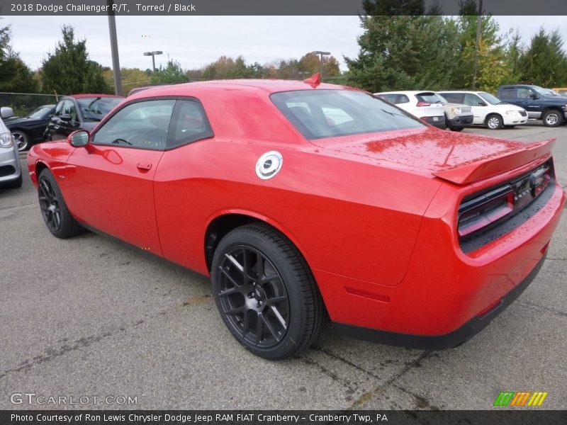 Torred / Black 2018 Dodge Challenger R/T