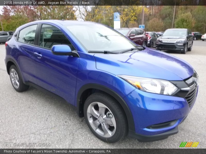 Front 3/4 View of 2018 HR-V LX AWD