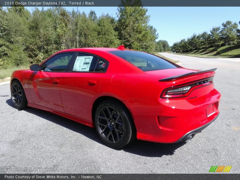 Torred / Black 2018 Dodge Charger Daytona 392