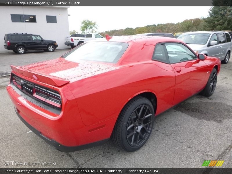 Torred / Black 2018 Dodge Challenger R/T