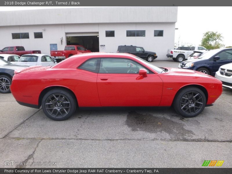 Torred / Black 2018 Dodge Challenger R/T