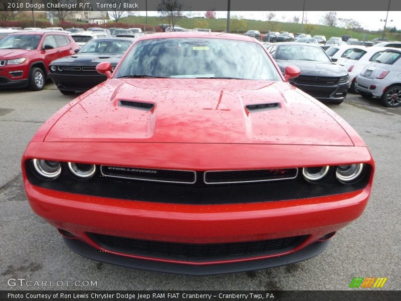 Torred / Black 2018 Dodge Challenger R/T