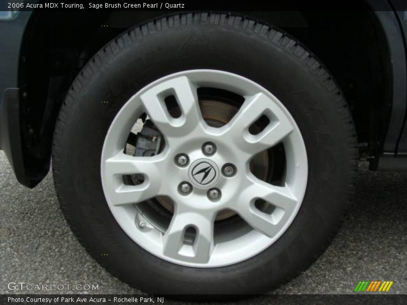 Sage Brush Green Pearl / Quartz 2006 Acura MDX Touring