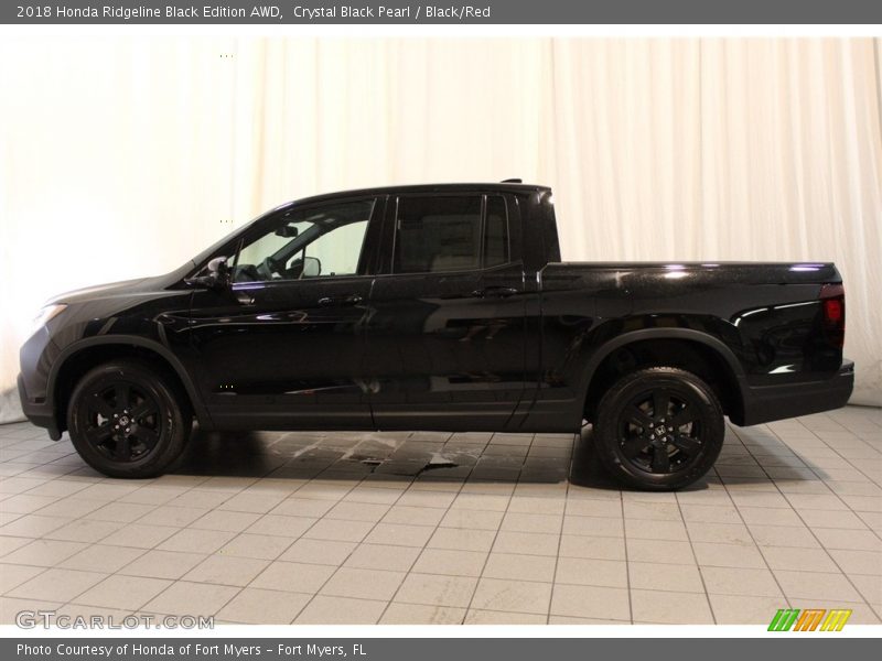  2018 Ridgeline Black Edition AWD Crystal Black Pearl