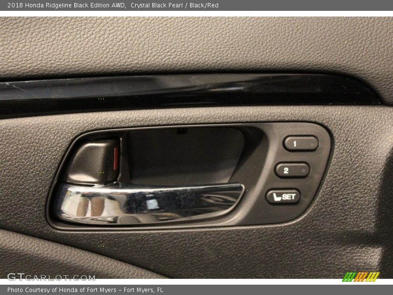 Controls of 2018 Ridgeline Black Edition AWD