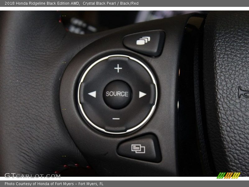Controls of 2018 Ridgeline Black Edition AWD