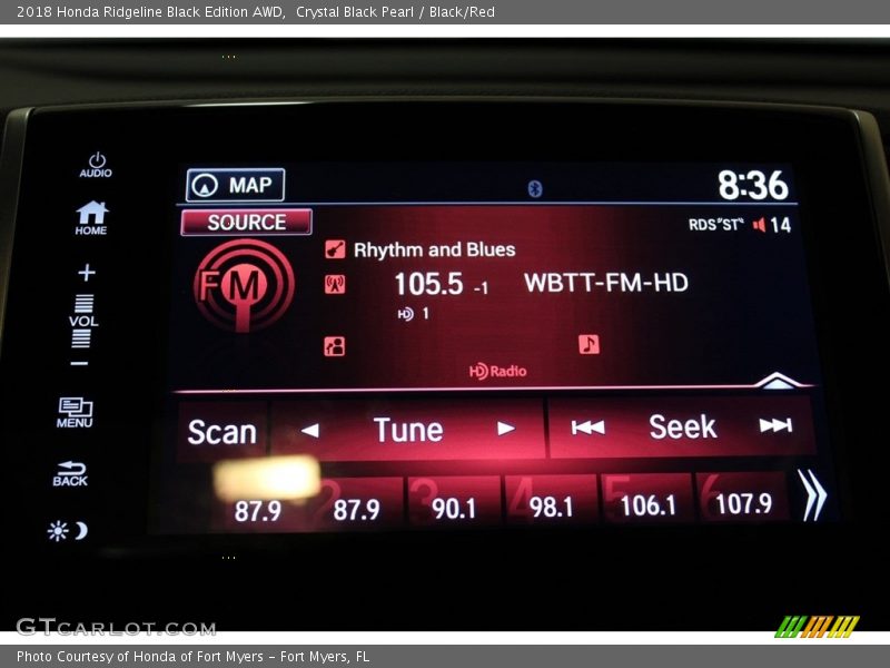 Audio System of 2018 Ridgeline Black Edition AWD