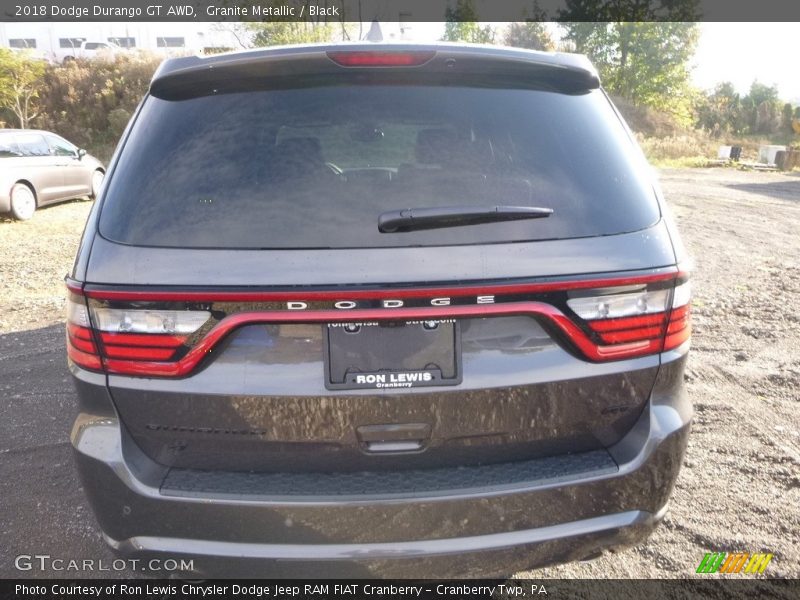 Granite Metallic / Black 2018 Dodge Durango GT AWD