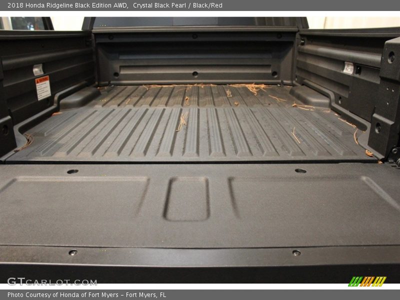  2018 Ridgeline Black Edition AWD Trunk