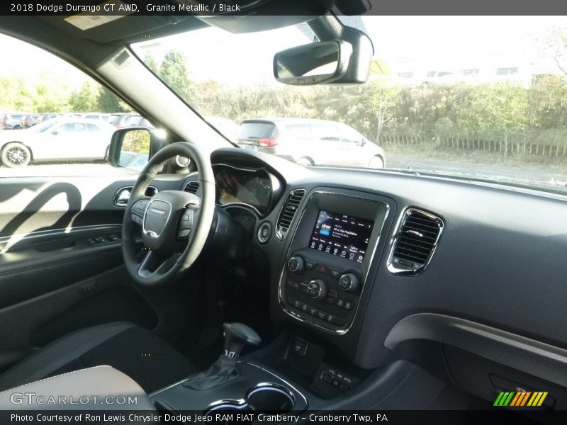 Granite Metallic / Black 2018 Dodge Durango GT AWD