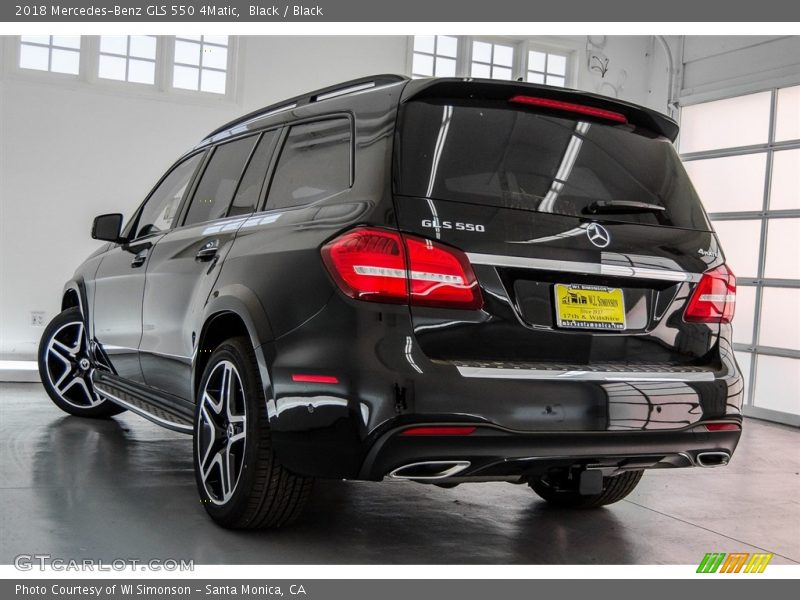 Black / Black 2018 Mercedes-Benz GLS 550 4Matic