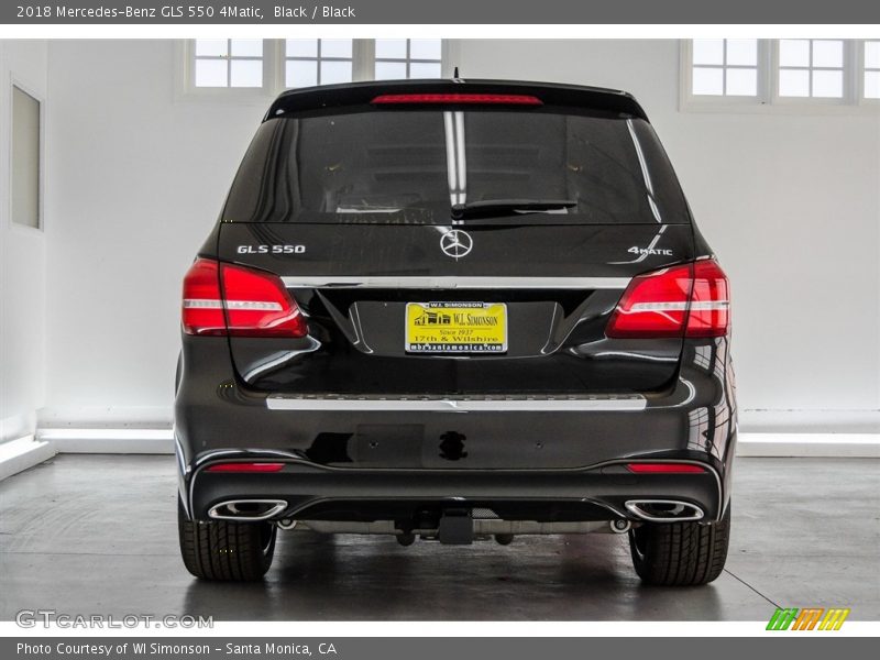 Black / Black 2018 Mercedes-Benz GLS 550 4Matic