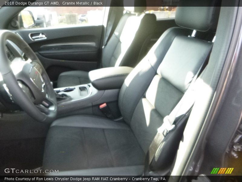 Granite Metallic / Black 2018 Dodge Durango GT AWD