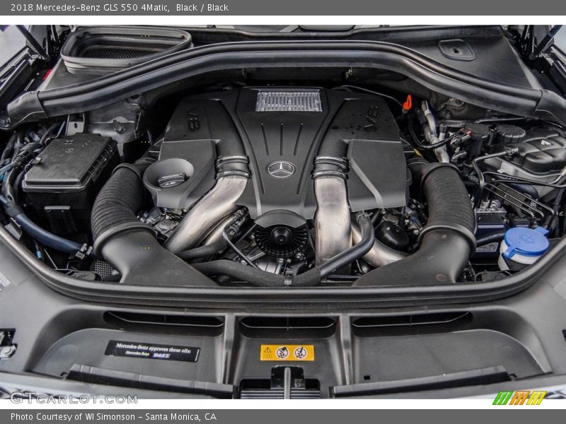  2018 GLS 550 4Matic Engine - 4.7 Liter biturbo DOHC 32-Valve VVT V8