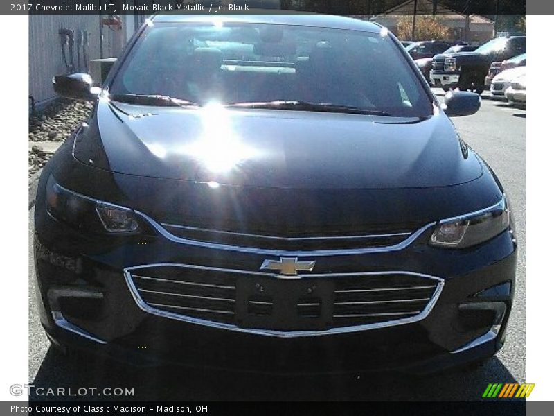 Mosaic Black Metallic / Jet Black 2017 Chevrolet Malibu LT