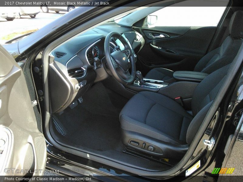 Mosaic Black Metallic / Jet Black 2017 Chevrolet Malibu LT