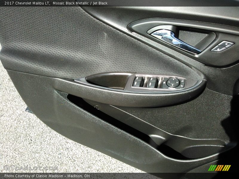 Mosaic Black Metallic / Jet Black 2017 Chevrolet Malibu LT