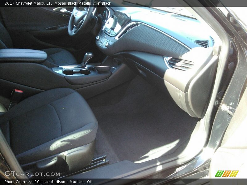 Mosaic Black Metallic / Jet Black 2017 Chevrolet Malibu LT