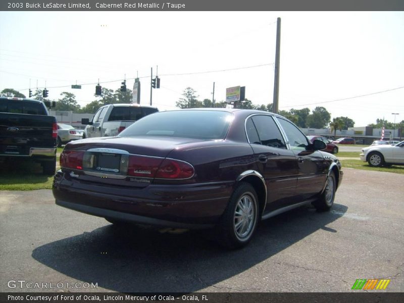 Cabernet Red Metallic / Taupe 2003 Buick LeSabre Limited
