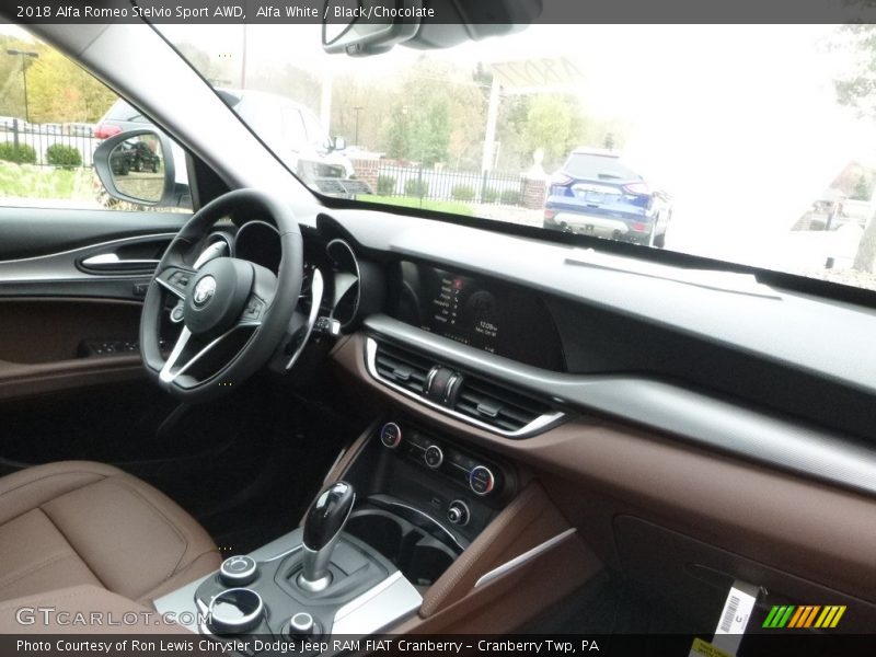 Dashboard of 2018 Stelvio Sport AWD