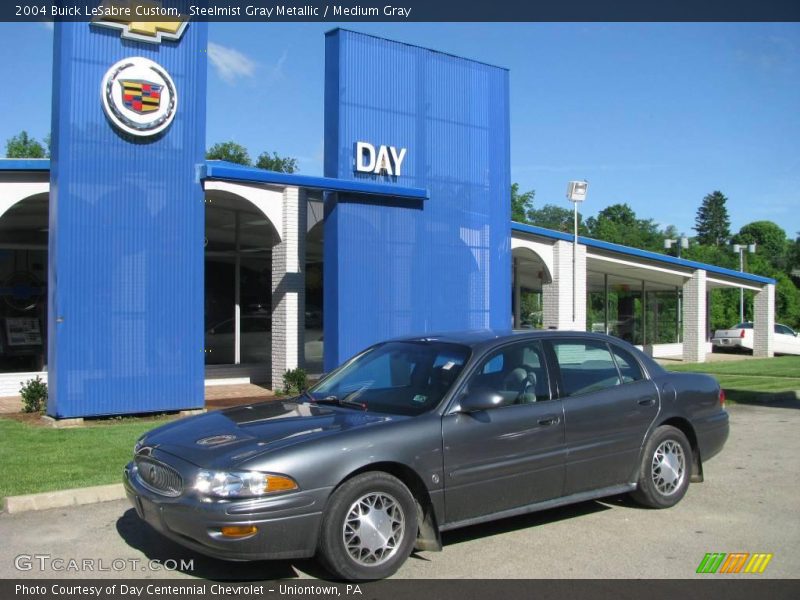 Steelmist Gray Metallic / Medium Gray 2004 Buick LeSabre Custom