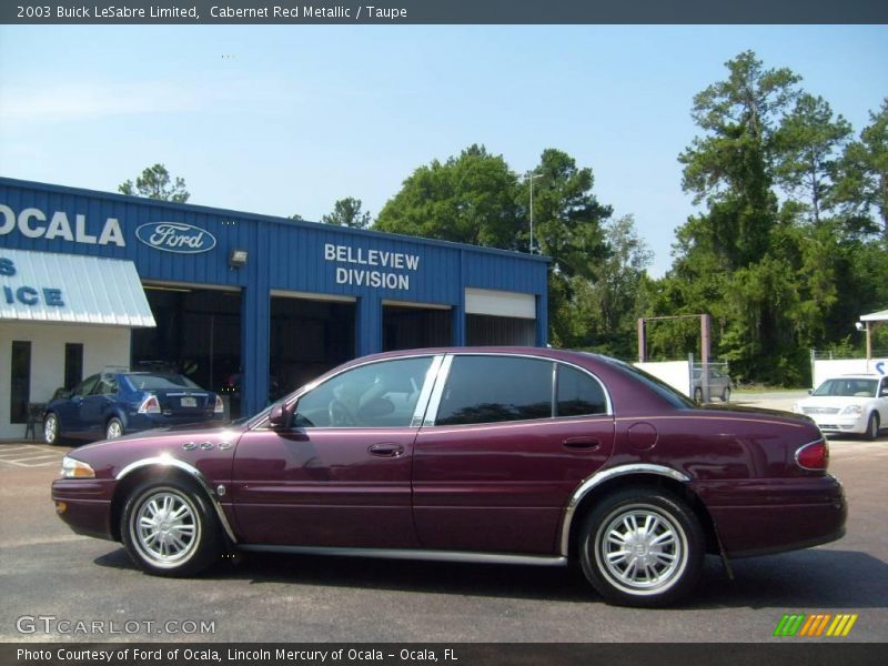 Cabernet Red Metallic / Taupe 2003 Buick LeSabre Limited