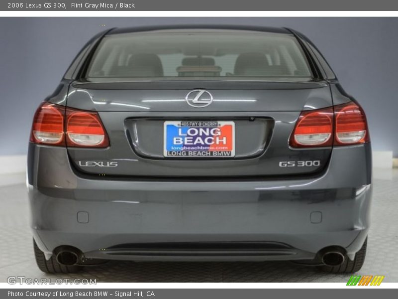 Flint Gray Mica / Black 2006 Lexus GS 300