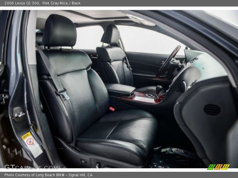 Flint Gray Mica / Black 2006 Lexus GS 300