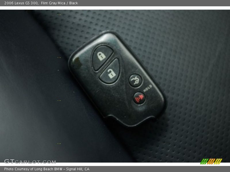 Flint Gray Mica / Black 2006 Lexus GS 300