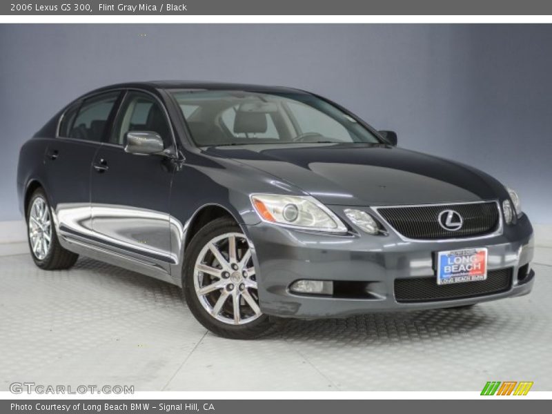 Flint Gray Mica / Black 2006 Lexus GS 300