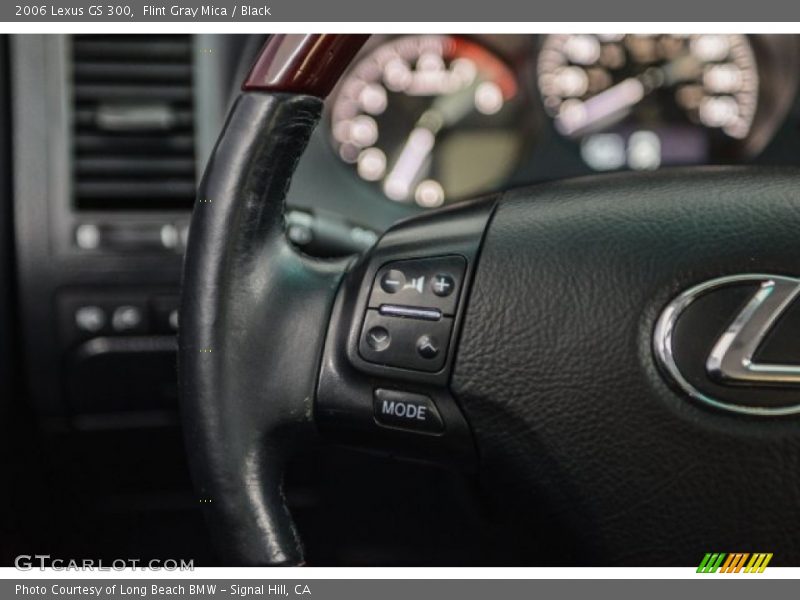 Flint Gray Mica / Black 2006 Lexus GS 300