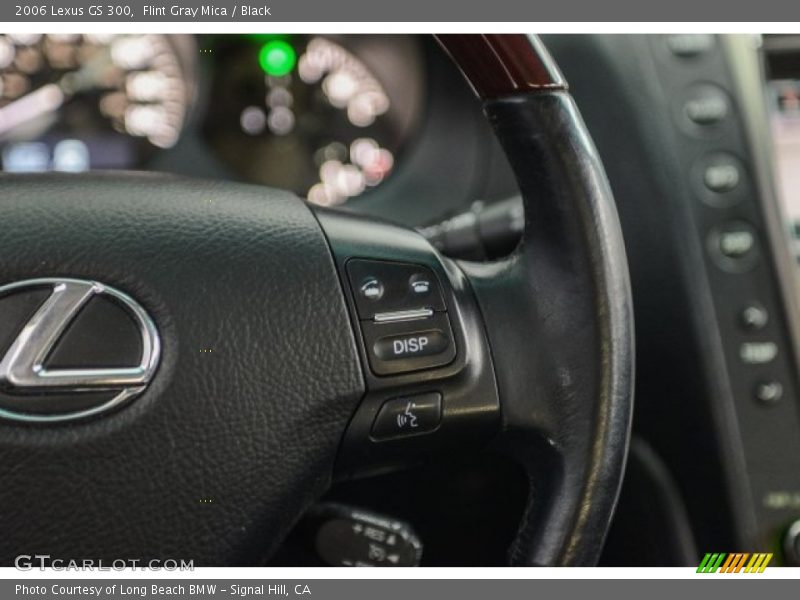 Flint Gray Mica / Black 2006 Lexus GS 300