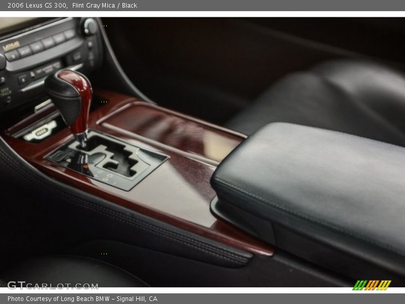 Flint Gray Mica / Black 2006 Lexus GS 300