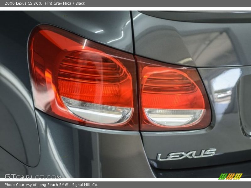Flint Gray Mica / Black 2006 Lexus GS 300