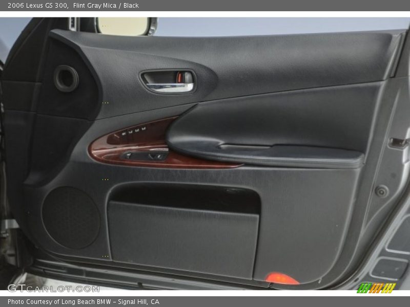 Flint Gray Mica / Black 2006 Lexus GS 300