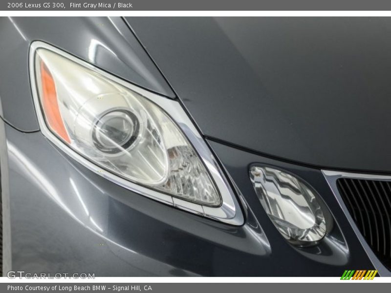 Flint Gray Mica / Black 2006 Lexus GS 300
