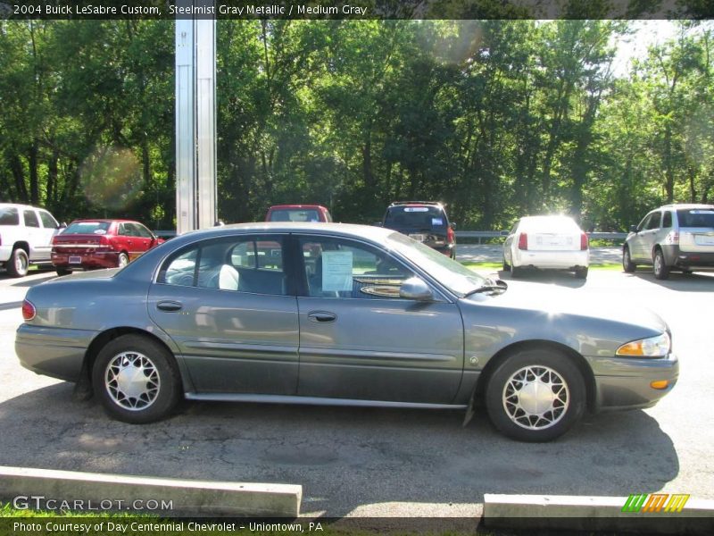 Steelmist Gray Metallic / Medium Gray 2004 Buick LeSabre Custom