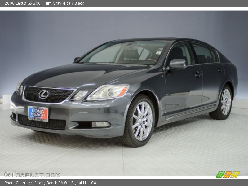 Flint Gray Mica / Black 2006 Lexus GS 300