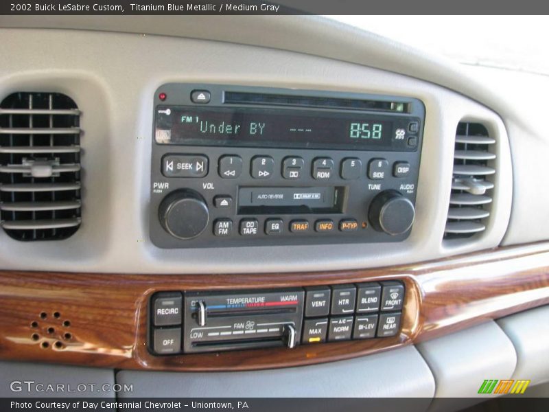 Titanium Blue Metallic / Medium Gray 2002 Buick LeSabre Custom