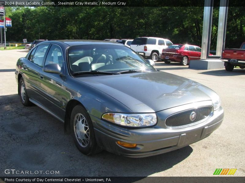 Steelmist Gray Metallic / Medium Gray 2004 Buick LeSabre Custom