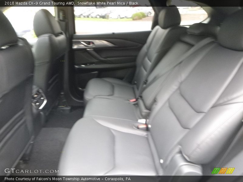 Snowflake White Pearl Mica / Black 2018 Mazda CX-9 Grand Touring AWD