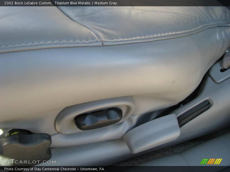 Titanium Blue Metallic / Medium Gray 2002 Buick LeSabre Custom