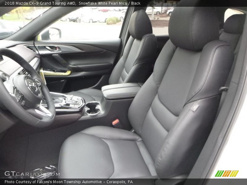 Snowflake White Pearl Mica / Black 2018 Mazda CX-9 Grand Touring AWD