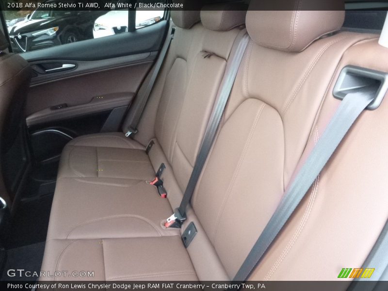 Rear Seat of 2018 Stelvio Ti AWD