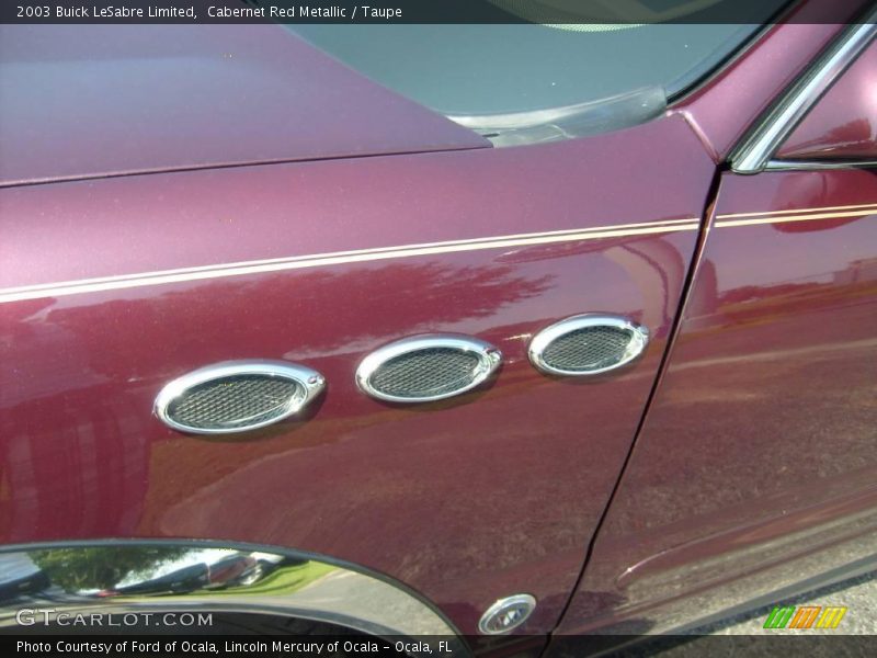 Cabernet Red Metallic / Taupe 2003 Buick LeSabre Limited