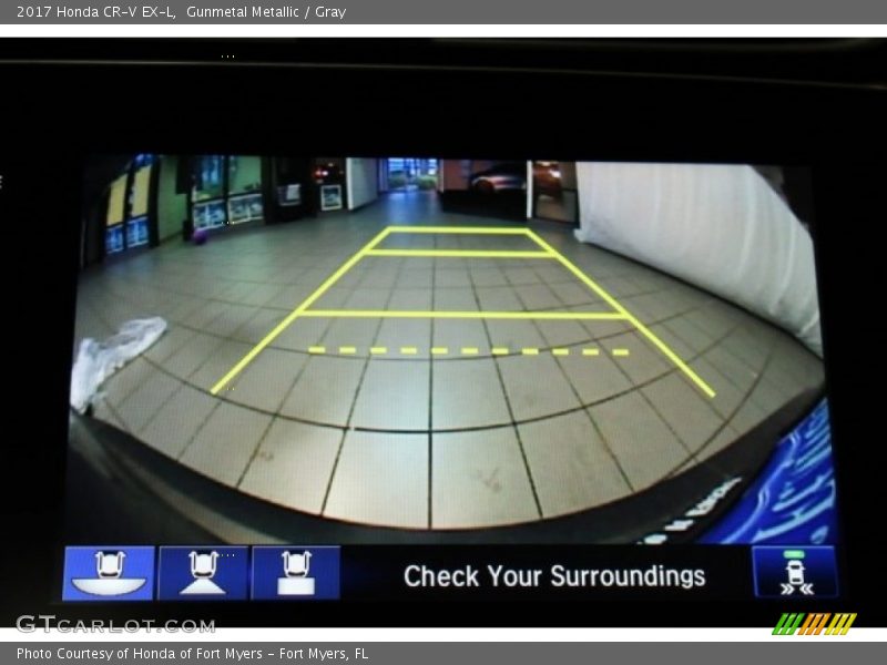 Gunmetal Metallic / Gray 2017 Honda CR-V EX-L