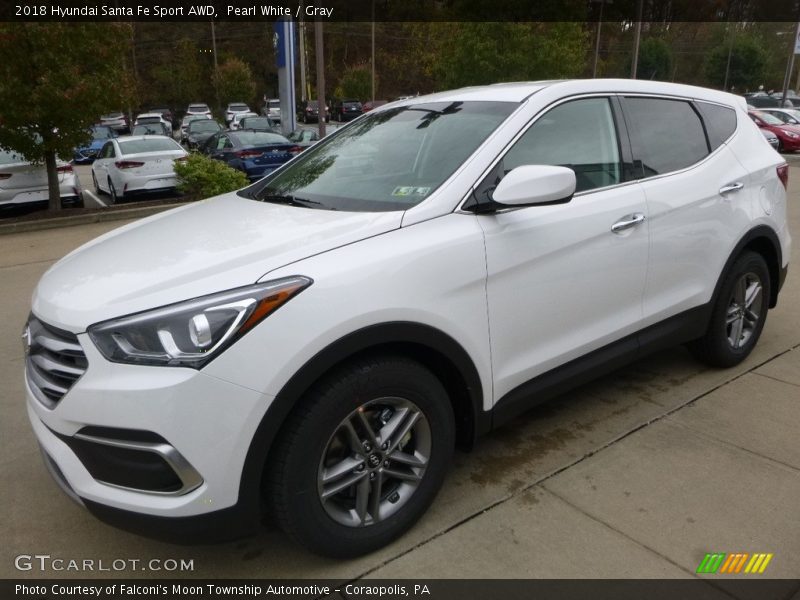  2018 Santa Fe Sport AWD Pearl White