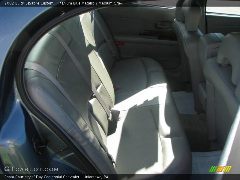 Titanium Blue Metallic / Medium Gray 2002 Buick LeSabre Custom