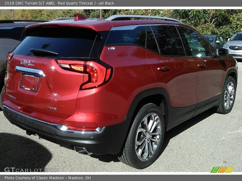 Red Quartz Tintcoat / ­Jet Black 2018 GMC Terrain SLT AWD