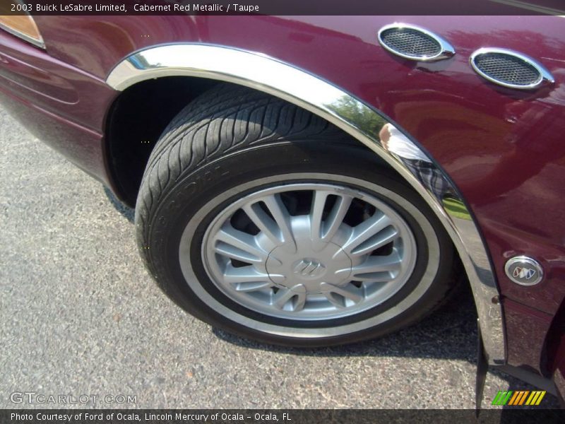 Cabernet Red Metallic / Taupe 2003 Buick LeSabre Limited